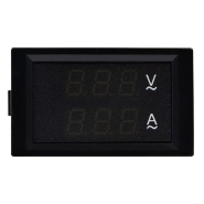 Амперметр+вольтметр цифровой АСКО-УКРЕМ AC 100А. AC 80-300В 70x40, ЦАВ-100 LB, A0190010130