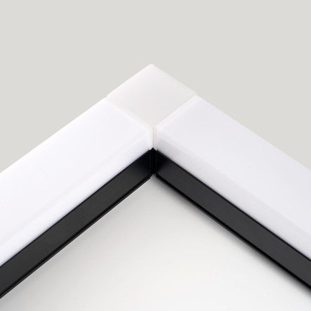 Светильник светодиодный AL4020, Ip40, 48W, 4000К, 4080Lm, 1180х70х55 мм, чёрный, 7467