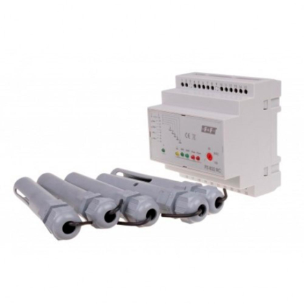 Реле контроля уровня жидкости F&F PZ832 RC, в комплекте зонды 5 шт.