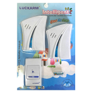 Дзвінок бездротовий LUCKARM 2 дзвінки +1 канал, батарейка, 36 мелодій
