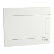Щит пластиковий Schneider Electric Easy9 EU, врізний, 1 ряд 8 модулів, білі двері, EZ9EUB108