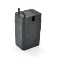 Аккумуляторная батарея MERLION GP225, AGM, 4 В, 0,3 Ач, 25,1x19,3x40 мм, 18254, клеммы под пайку