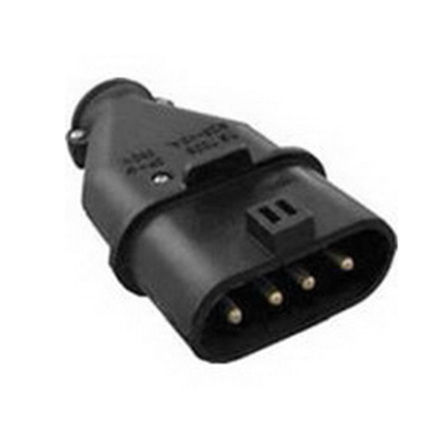 Вилка кабельная плоская полиамид 16-25А L.PLAST 3109-301-0300 - 1