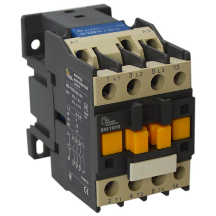 Контактор UEK КМИ-11810, 18 А, 230 В, АС3, 1з (НВ), KKM11-018-230-10-U - 1