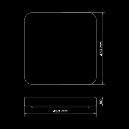 Светодиодный светильник Biom SML-S21-80/2-DIY, 3000-6000K, 80Вт