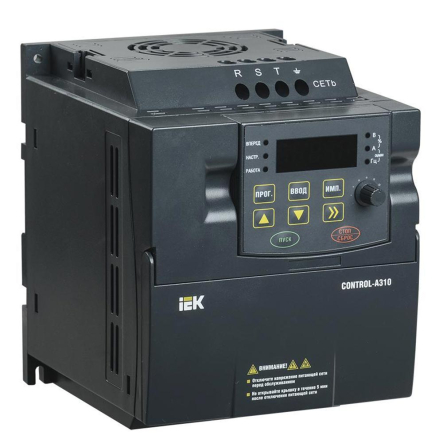 Преобразователь частоты CONTROL-A310 380В, 3Ф 3,7 kW 8,8A IEK - 1