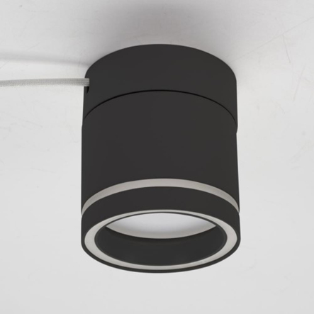 Светильник накладной поворотный ARDERO ML418-1, GX53, 13W, 82х93мм, чёрный, 8201