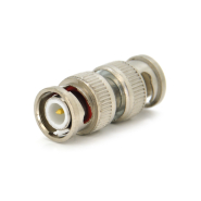 Роз'єм Voltronic BNC-M - BNC-M (затискач ручний рифлений)