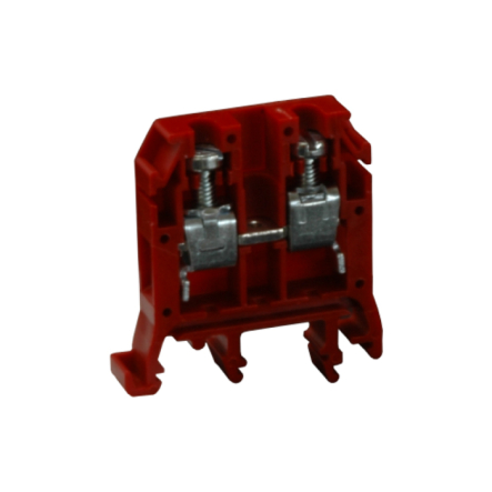 Клеммная колодка однорядная SEZ RS 10/6 красная - 1