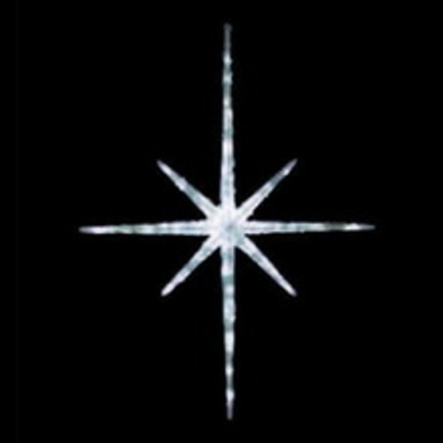 Гирлянда внешняя DELUX, HALE, 120x60cм, белая/белая, IP44 - 1