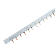 Шина сполучна TNSy5502959, PIN102, 2Р, 63А, 1м, 54 модуля, 10мм2, штирьова