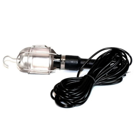 Переноска гаражная Lemanso LMA081, 5м, с выключателем, чёрная - 1