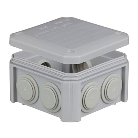 Коробка розподільна UNIKA PLANK IB401, із сальником, 90х90х52мм, 850°С, IP55, PLK4010850 - 1