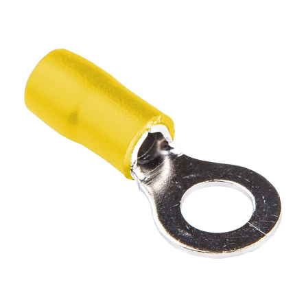 Наконечник кільцевий з ізоляцією TAKEL, 500425, RV 5,5-8 (4-6/8) (100 шт) - 1