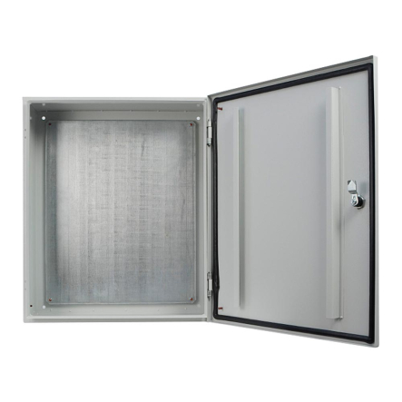 Щит металлический с монтажной панелью АСКО-Укрем, 60*50*20, IP54, серия UBox, A0260020021