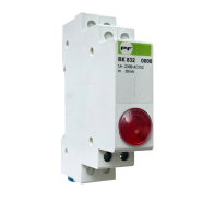 Сигнальна арматура Промфактор ВК832 (ЛСМ), DIN, модульна, світлодіодна, 230В, червона