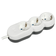 Удлинитель IEK UNO У03 3 места 2P+PE, 5м 3х1,5мм2 16А/250В, WYP53-16-03-05-Z