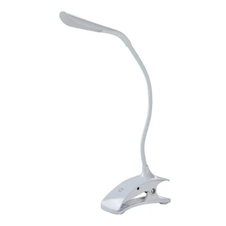 Настольная лампа LED 5W (хук-клип) LUMANO LU-700-0001, белая, АКБ (USB-подключение) - 1