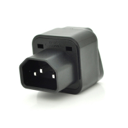 Переходник на евророзетку TEFAL F-F, Black