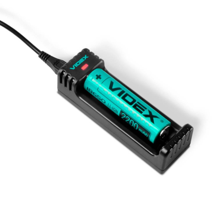 Зарядное устройство Videx VCH-U101, MicroUSB, DC 5 В/1 A, универсальное - 1