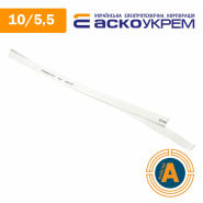 Трубка термоусаживаемая (ТУТ), АСКО-УКРЕМ, d - 10/5 мм., белая, A0150040225