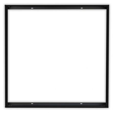 Рамка алюминиевая для накладного монтажа панелей Ardero LD512, 60х60см, черная - 1
