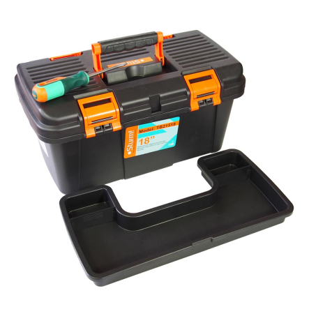 Ящик для інструментів 18 дюймів з двостороннім відкриванням кришки STURM TB21518 - 1
