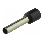 Наконечник АСКО-УКРЕМ A0060010008, НТ 6,0-18 (кв. мм-мм) черные