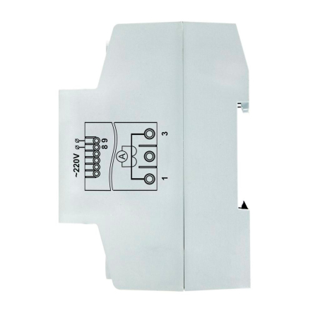 Амперметр DigiTOP АМ-2 DIN цифровой (1-50A)