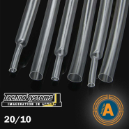 Трубка термоусаживаемая TNSy, ТТ2х1, 20/10 прозрачная (бухта 100м), TNSy5501369