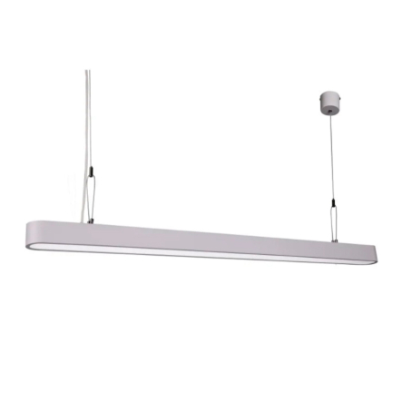 Світильник лінійний LAGUNA Lighting 2000*80мм, 44 Вт, LED Edison, 4000K, 4920Lm, білий матовий - 1