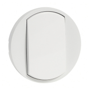 Лицевая панель выключателя 1кл., LEGRAND Celiane, 68001, белая