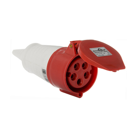 Гнездо переносное ECOHOME ГП 16А/5 3P+N+PE(ECO-215), АСКО-УКРЕМ, ECO016010015 - 1