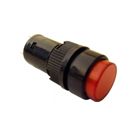 Сигнальна арматура АСКО-УКРЕМ NXD-212 220V АС, червона - 1