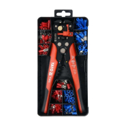 Стриппер YАTО YT-23133 съемник изоляции + обжимка, 0,2 - 6 кв.мм. + набор 191 наконечник