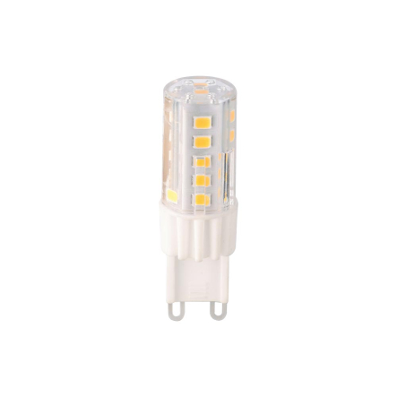 Лампа LED VIOLUX QUANTUM 5W, 4500K, G9, 220V, капсульная ceramic, 816490 - 1