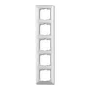Рамка пятерная горизонтальная  білий Basic 55
