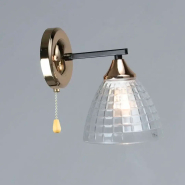 Бра SIRIUS B A4426/1W BK+FGD