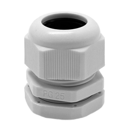 Сальник TechnoSystems PG 25 d 16-21мм, IP54, білий, TNSy5501125 - 1