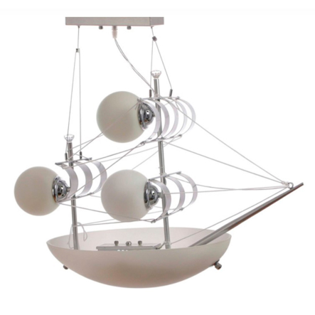 Люстра ARTTOK MD6966/5P SL+WT - 1