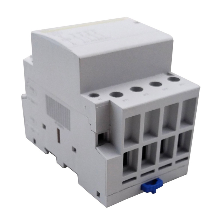 Контактор модульный TechnoSystems КМ-3-63-40 63А 230AC 4NO 4р 3мод., TNSy5503895