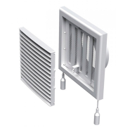 Ґрати вентиляційні Вентс МВ 101 Рс, 0000222710, ш154*в110мм