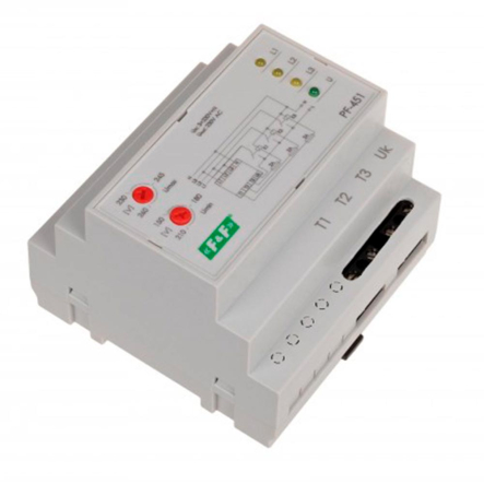 Автоматический переключатель фаз F&F PF-451, 380В, 16А, 3S