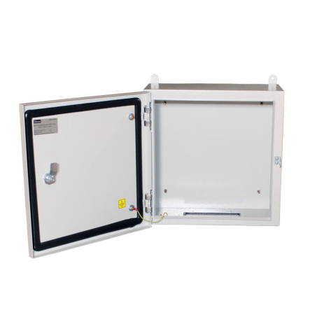 Бокс монтажный навесной Билмакс BW t=1,2-(300х300х150) IP65 У2 без панели, метал. замок, Б00052711 - 1