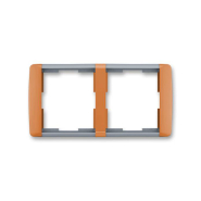 Рамка двойная горизонтальная