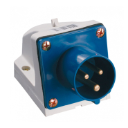 Вилка стационарная IEK 513, 2Р+РЕ, 16A, 220В, IP44, PSR51-016-3