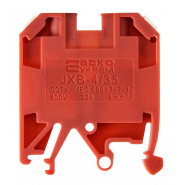 Клеммник винтовой JXB-4х35 красный, АСКО-УКРЕМ, A0130010034