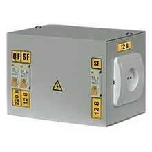 Ящик с понижающим трансформатором IEK ЯТП, 0,25 кВа, AC 380/12 В - 1