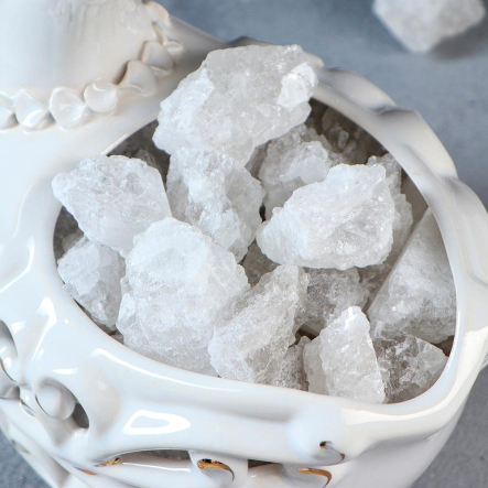 Светильник соляной Лебедь фарфоровый