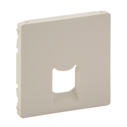 Лицьова панель розетки RJ11/RJ45 Legrand Valena Life, 755411, слонова кістка - 1
